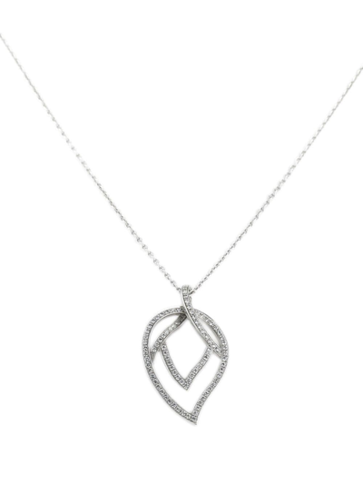 Pre-owned Piaget  White Gold Diamond Necklace In Silver