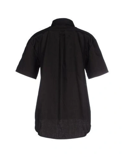Shop Emma Cook Solid Color Shirts & Blouses In Black