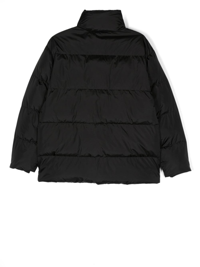 Shop Dsquared2 Logo-print Padded Puffer Jacket In Black