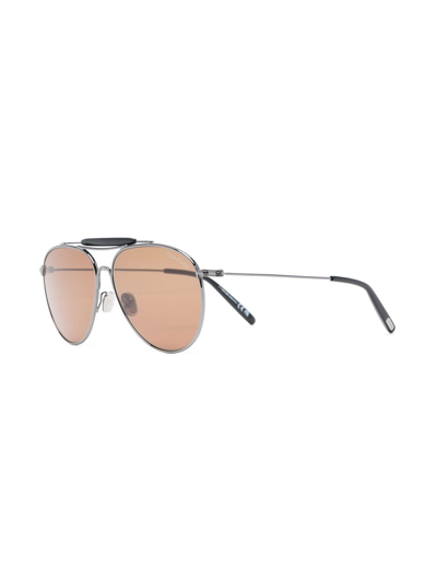 Tom Ford Pilot-frame Sunglasses In Black