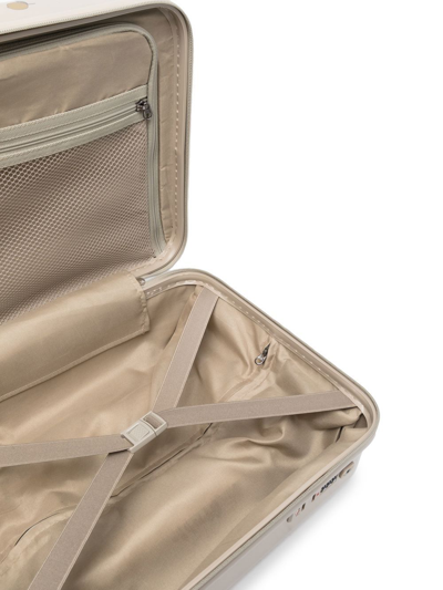 Konges Sløjd Lemon-print Suitcase In Neutrals