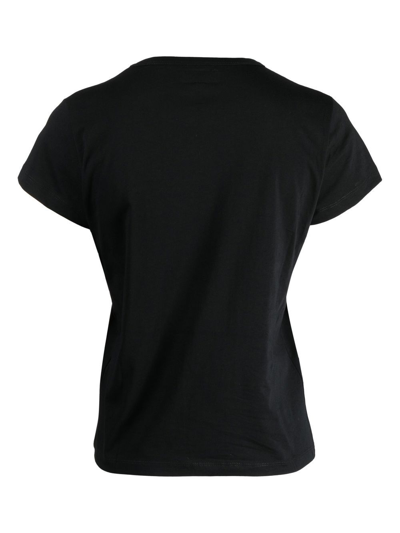 Shop Agnès B. Short-sleeve T-shirt In Black