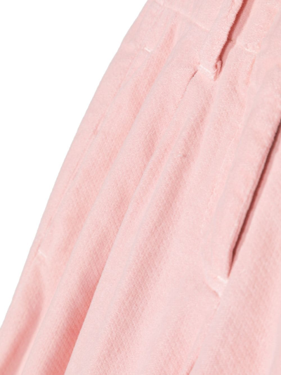 Shop Dondup High-waist Tapered Trousers In Pink