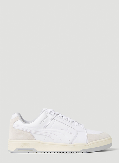 Shop Puma Slipstream Lo Retro Sneakers In White