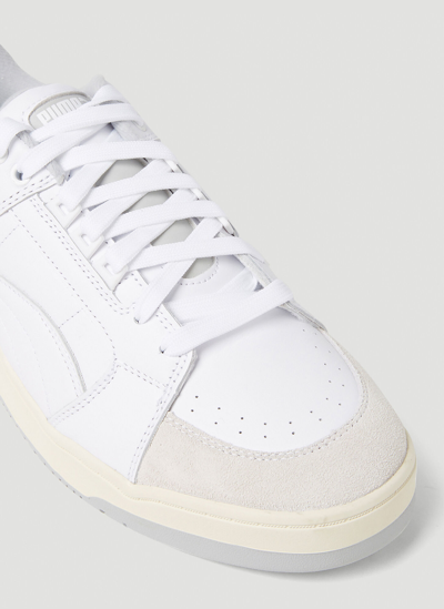 Shop Puma Slipstream Lo Retro Sneakers In White
