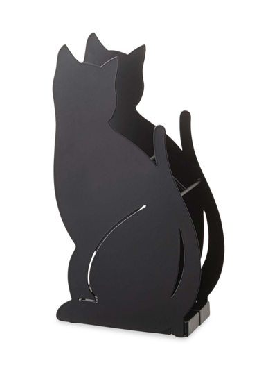 Shop Yamazaki Home Cat Umbrella Stand In Black