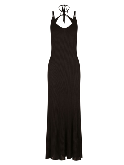 Shop Hansen + Gretel Women's Belinda Maxi Dress In Black