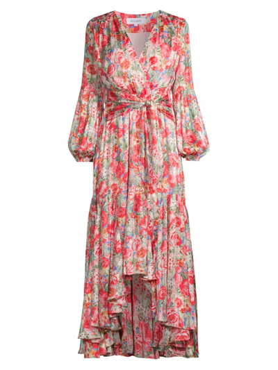 Shop Elliatt Women's Makayla Floral High-low Dress In Peony Multi