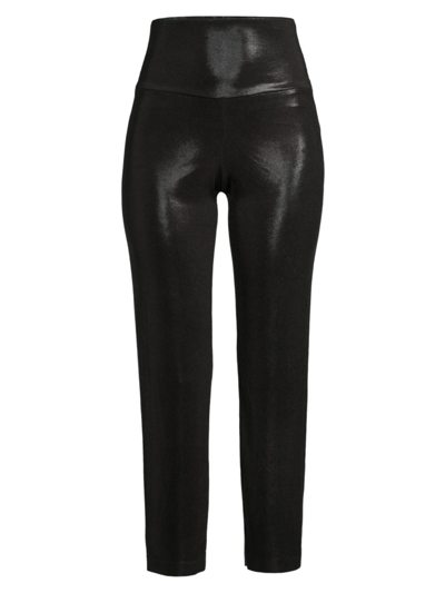 Shop Norma Kamali Women's Pencil Pants In Black