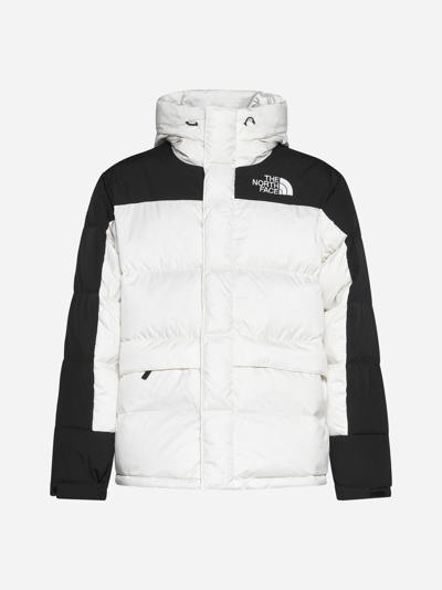 Shop The North Face Himalayan Quilted Nylon Down Jacket In White,black