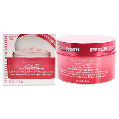 Shop Peter Thomas Roth Vital-e Microbiome Age Defense Cream By  For Unisex - 1.7 oz Cream In Beige