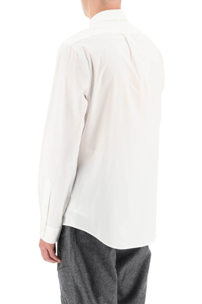 Shop Polo Ralph Lauren Stretch Poplin Shirt In White