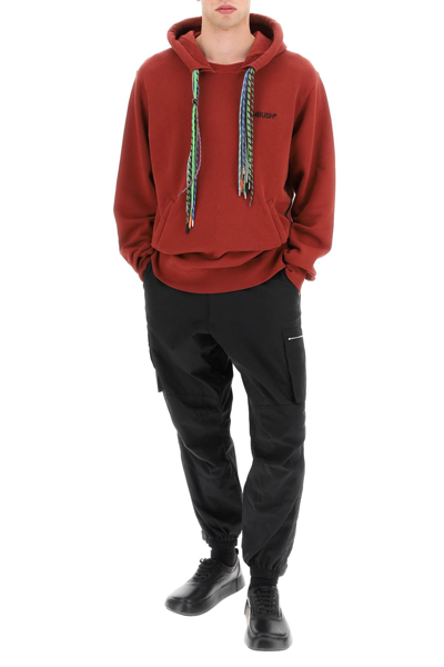 Shop Ambush 'multicord' Hoodie In Red