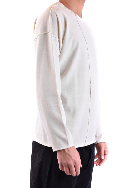 Shop Isabel Benenato Men's White Other Materials Sweater
