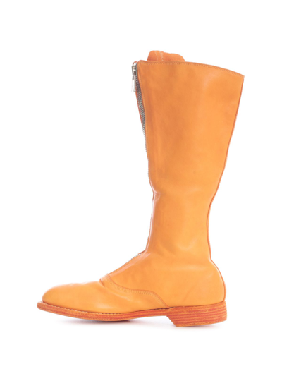 Shop Guidi Women's Orange Other Materials Boots