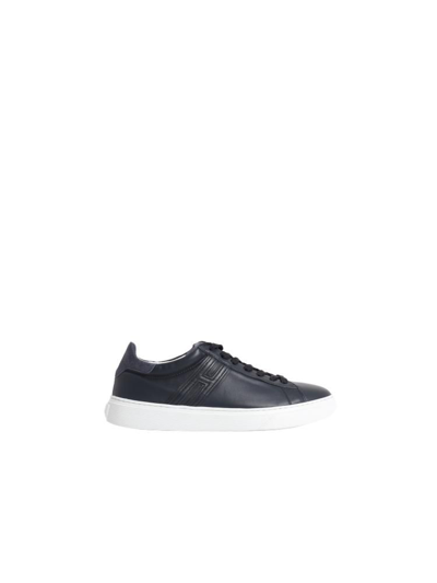 Shop Hogan Men's Blue Other Materials Sneakers