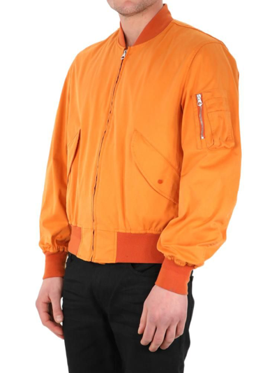 Shop Ten C Men's Orange Other Materials Outerwear Jacket