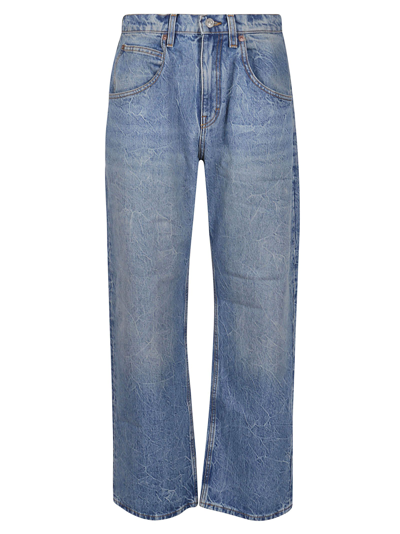 Shop Victoria Beckham Women's Blue Other Materials Jeans