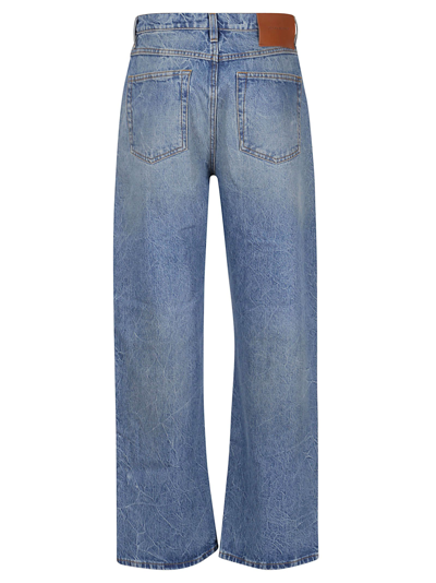 Shop Victoria Beckham Women's Blue Other Materials Jeans