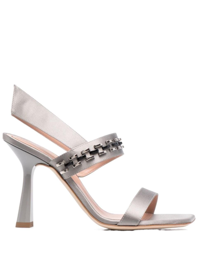 Shop Alberta Ferretti Women's White Other Materials Sandals