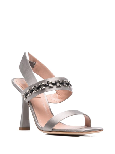 Shop Alberta Ferretti Women's White Other Materials Sandals