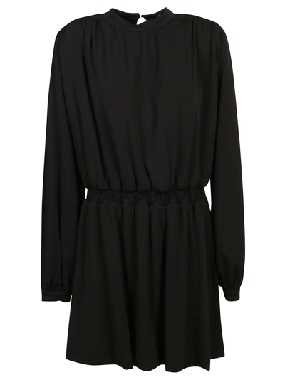 Shop Federica Tosi Women's Black Other Materials Dress