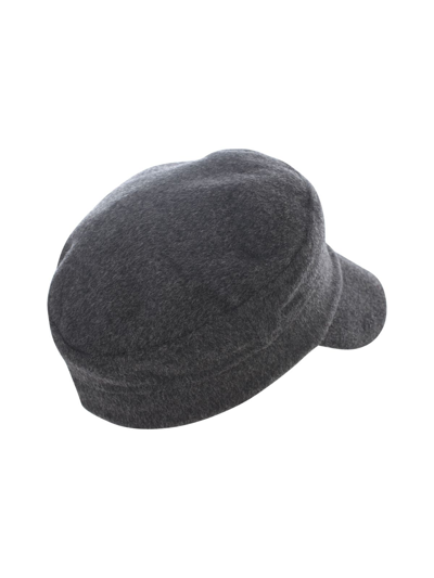 Shop P.a.r.o.s.h . Women's Grey Other Materials Hat