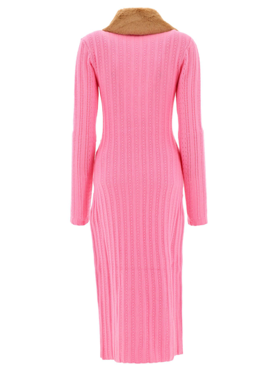Shop Blumarine Women's Pink Other Materials Dress