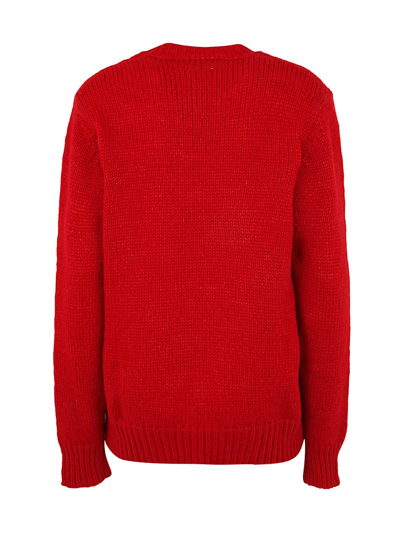Shop Nuur Men's Red Other Materials Sweater