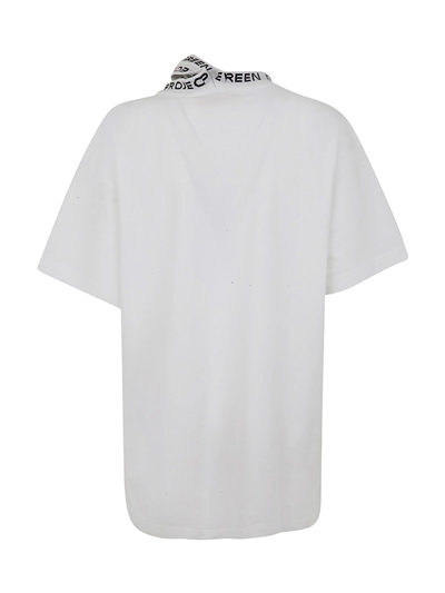 Shop Y/project Women's White Other Materials T-shirt
