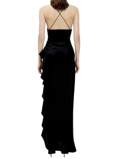 Shop Alessandra Rich Women's Black Other Materials Dress