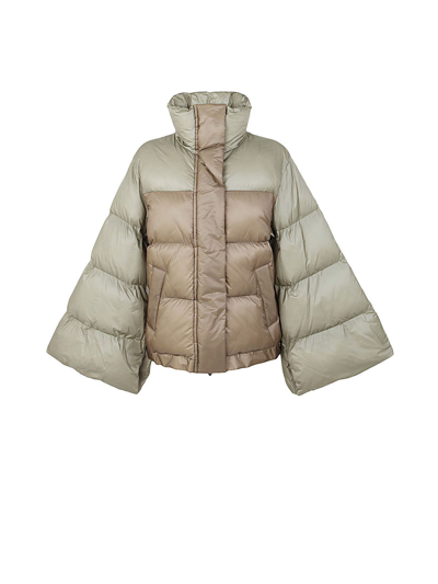 Shop Sacai Women's Brown Other Materials Down Jacket