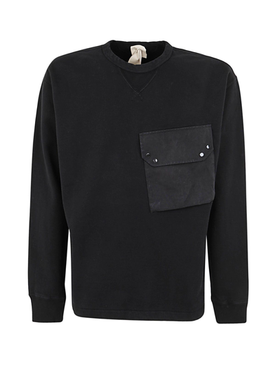 Shop Ten C Men's Black Other Materials Sweater