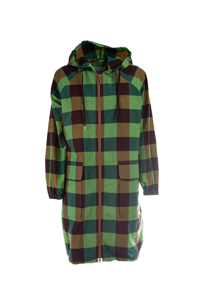 Shop Palto' Women's Green Polyester Outerwear Jacket