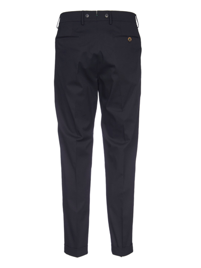 Shop Berwich Men's Blue Cotton Pants