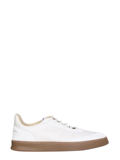 Shop Spalwart Women's White Leather Sneakers