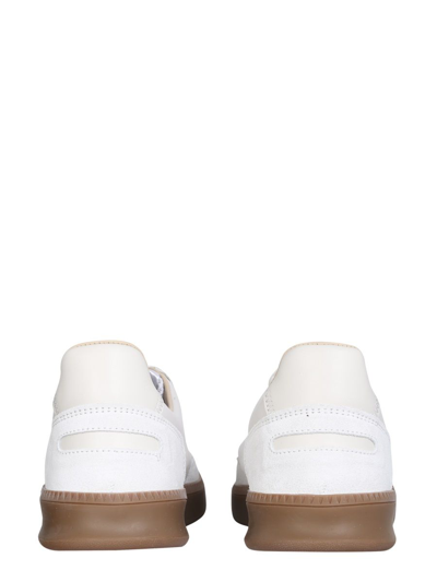 Shop Spalwart Women's White Leather Sneakers