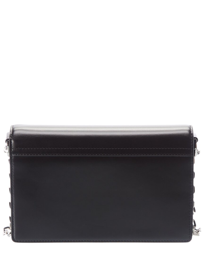 Shop Givenchy 4g Small Leather Crossbody In Black