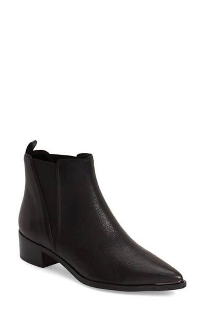 Shop Marc Fisher Ltd Yale Chelsea Boot In Black Leather
