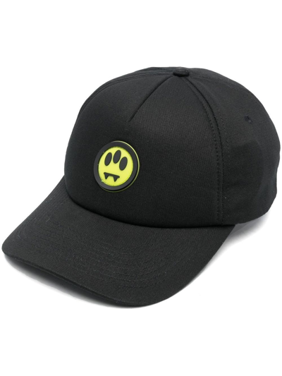 Shop Barrow Logo Hat In Nero