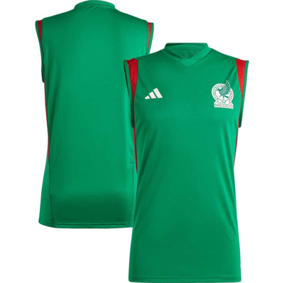 Adidas Men's Mexico 2022 Tiro Training Jersey - Vivid Green, L