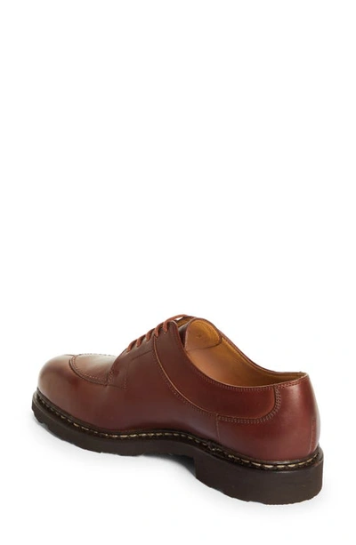 Paraboot Avignon Apron Toe Derby In Marron | ModeSens