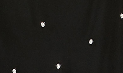 Shop Mac Duggal Rhinestone One-shoulder Sheath Gown In Black