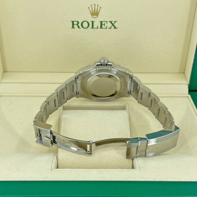 Pre-owned Rolex Yacht-master 37mm, Slate/rhodium Dial, Ref 268622 Unworn Complete 2023