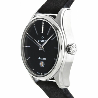 Pre-owned Eterna Avant-garde Genuine Diamonds Women's Swiss Made Automatic Watch $2495