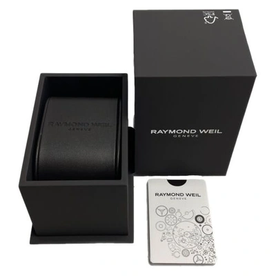 Pre-owned Raymond Weil 2838-stc-00208 Men's Maestro Black Automatic Watch