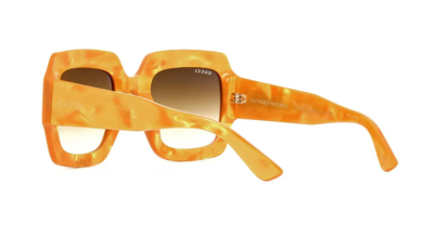 Pre-owned Gucci Saint Laurent Sl 652 Solace Havana/grey (003) Sunglasses In Brown Shaded With Light Gold Flash