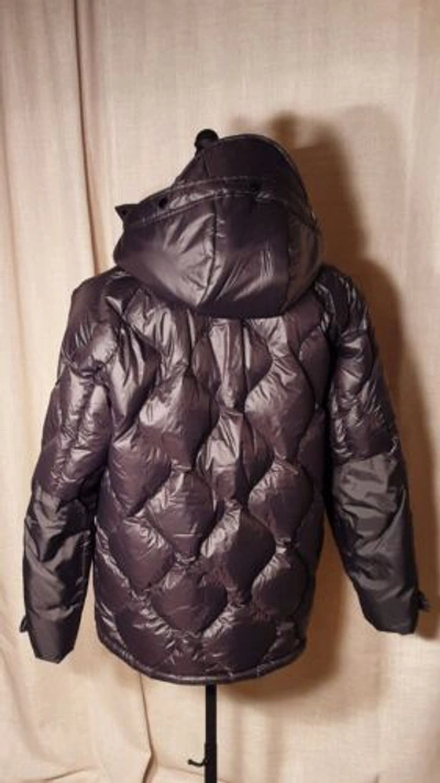 Pre-owned Rag & Bone Men's Phantom Down Hooded Shield Jacket Size L. Gray $695.