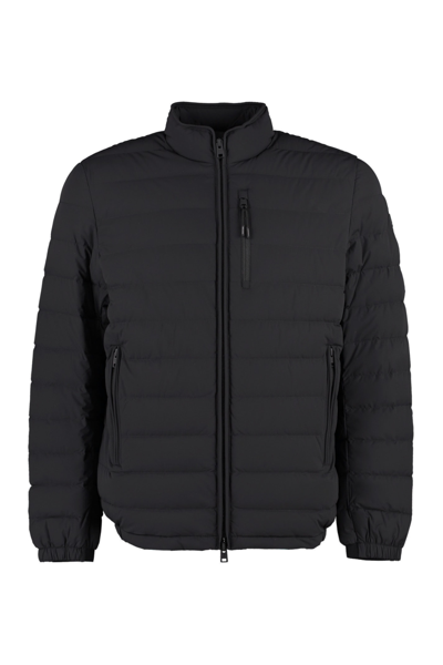 Shop Woolrich Sundance Nylon Down Jacket In Black