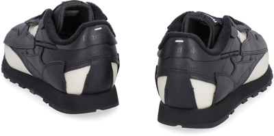 Shop Maison Margiela Mm X Reebok - Club C Memory Of Low-top Sneakers In Black